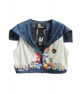 CAMISA CORTA FLORAL MWM