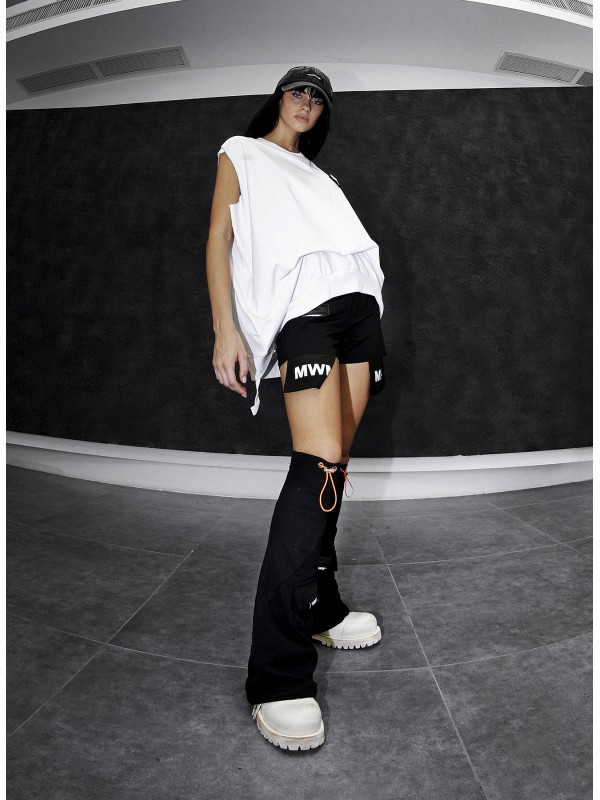 MWM DOUBLE LOGO POCKETS SHORTS