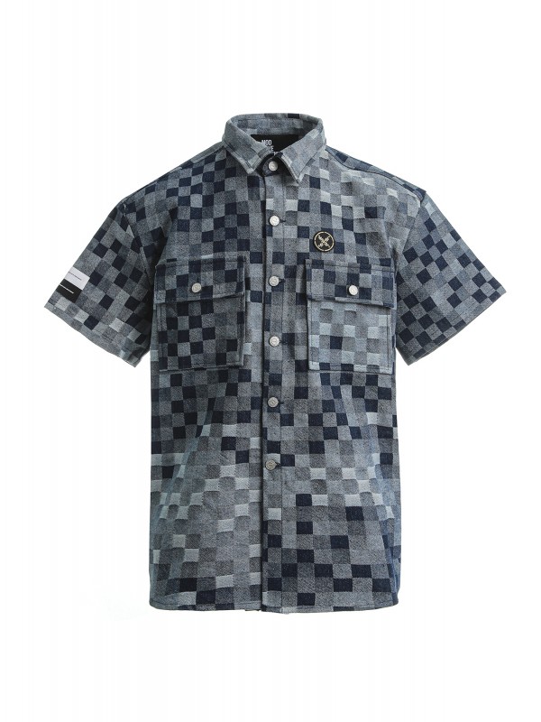 MWM CHECKED DENIM SHIRT