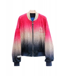 BOMBER REVERSIBLE MWM EFECTO DEGRADADO