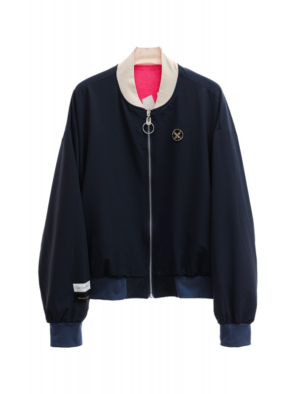 BOMBER REVERSIBLE MWM EFECTO DEGRADADO