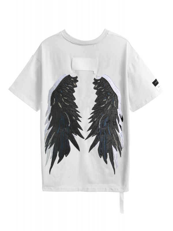 CAMISETA MWM ALAS BORDADAS