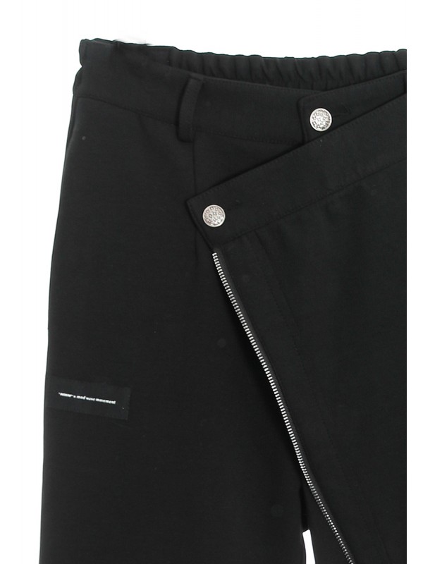 MWM ZIP DETAIL ASYMMETRIC PANTS