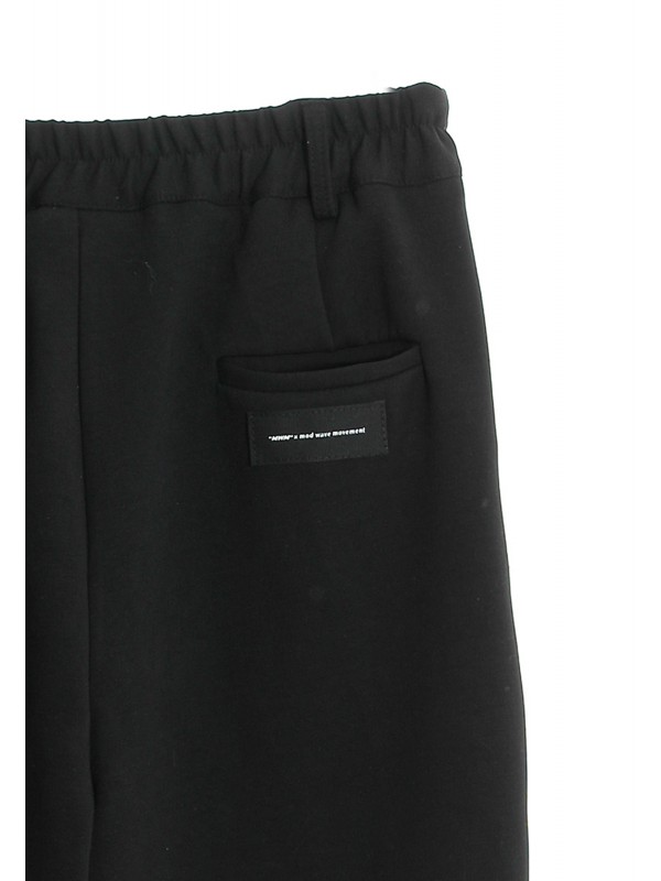 MWM ZIP DETAIL ASYMMETRIC PANTS