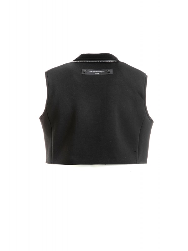 MWM ZIP DETAIL SHORT VEST