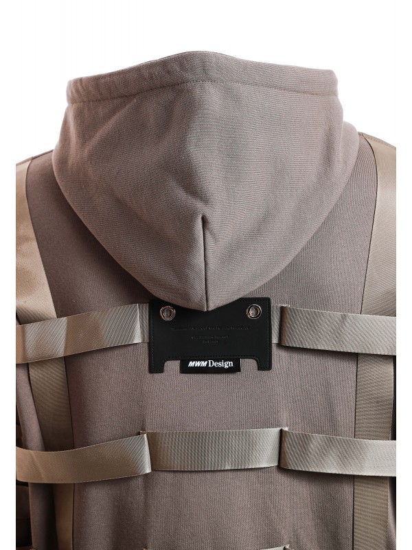 MWM INTERLACED DESIGN HOODIE