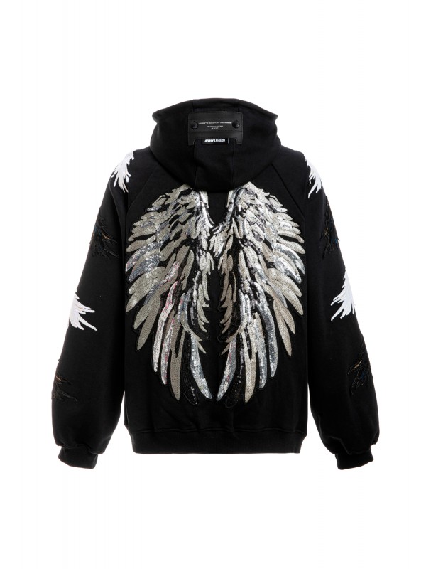SUDADERA ALAS CON CAPUCHA