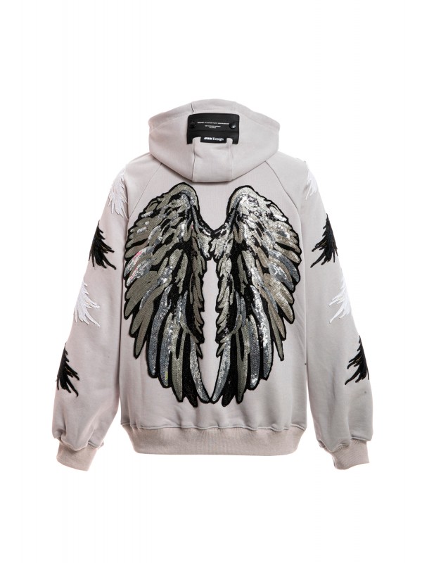 SUDADERA ALAS CON CAPUCHA