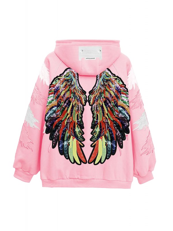 SUDADERA ALAS CON CAPUCHA