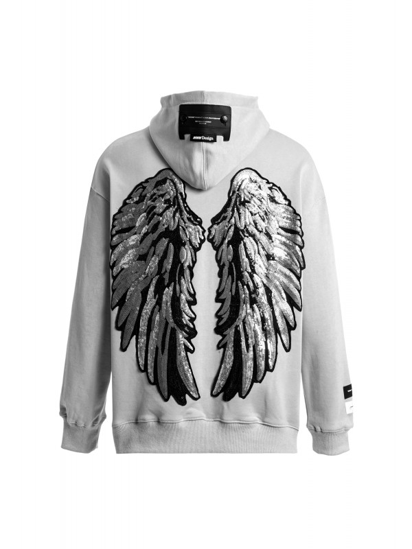 STRASS WINGS HOODIE