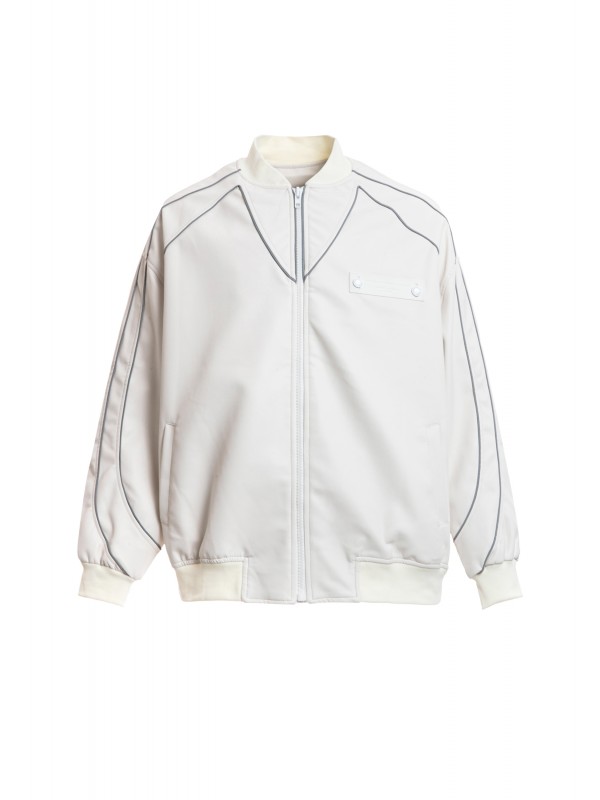 STRASS WINGS LEATHER JACKET