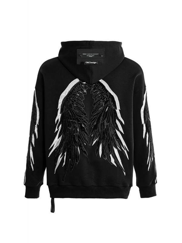 SUDADERA ALAS CON CAPUCHA