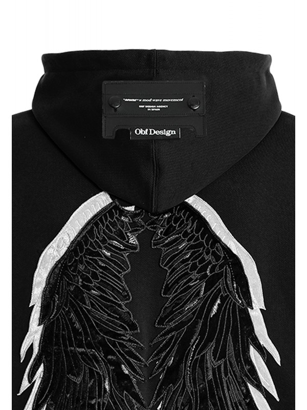 SUDADERA ALAS CON CAPUCHA