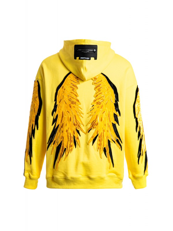 SUDADERA ALAS CON CAPUCHA