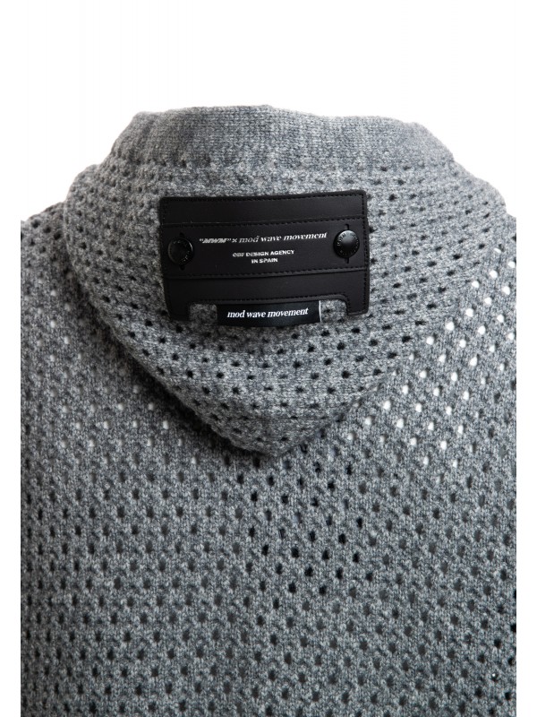 SUDADERA DE PUNTO CON CAPUCHA MWM