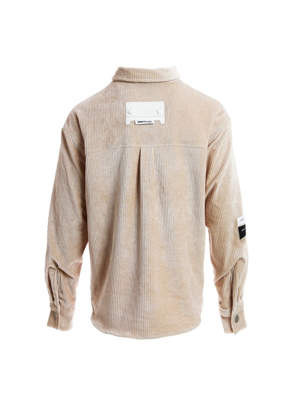 TEDDY OVERSHIRT WITH CHAIN