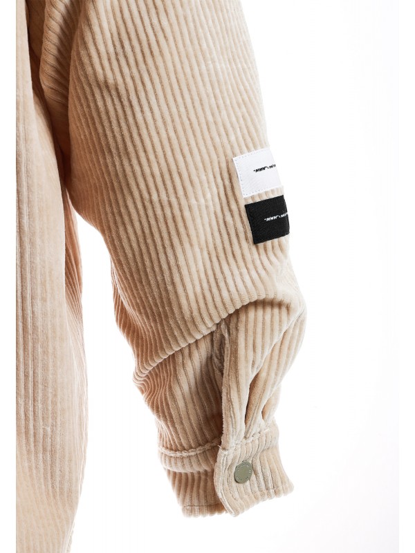 TEDDY OVERSHIRT WITH CHAIN