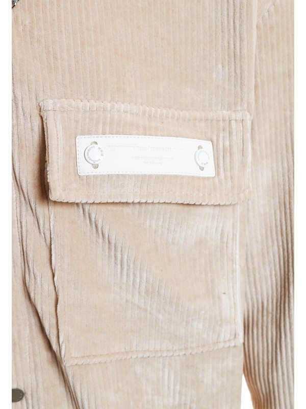 TEDDY OVERSHIRT WITH CHAIN