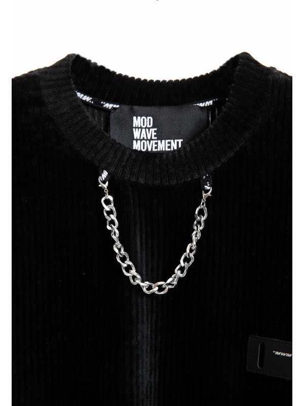 TEDDY T-SHIRT WITH CHAIN