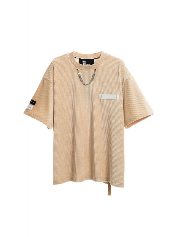 TEDDY T-SHIRT WITH CHAIN