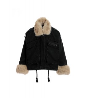 MIKE TEDDY DENIM JACKET