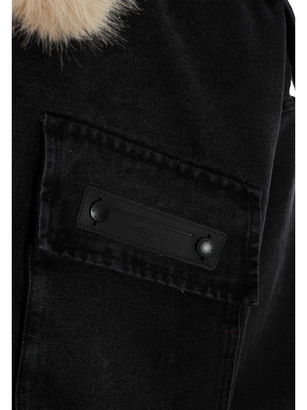 MIKE TEDDY DENIM JACKET