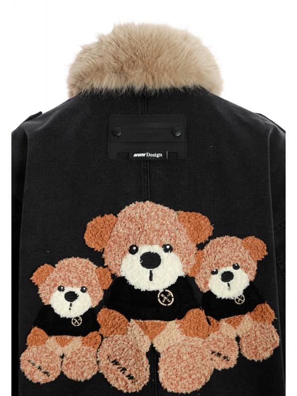 MIKE TEDDY DENIM JACKET