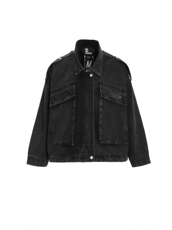 MIKE TEDDY DENIM JACKET