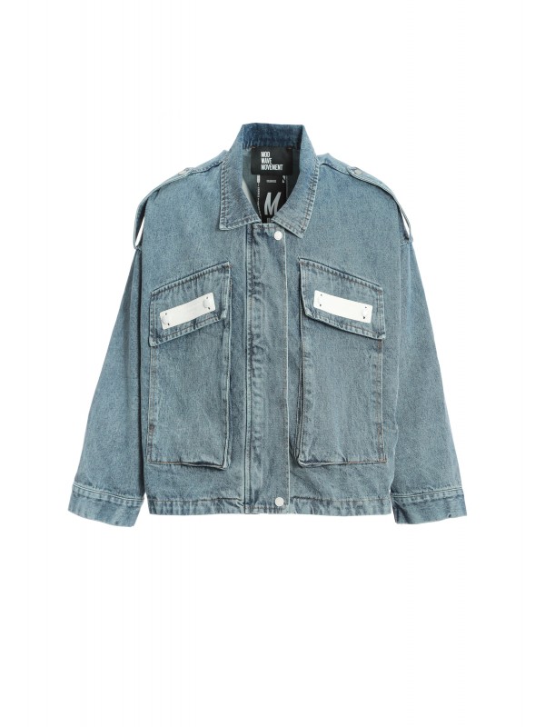 MIKE TEDDY DENIM JACKET