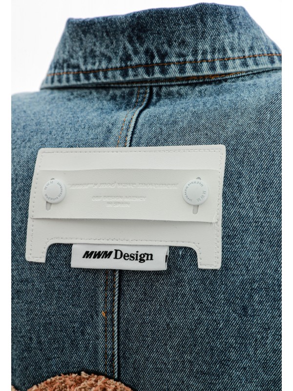 MIKE TEDDY DENIM JACKET