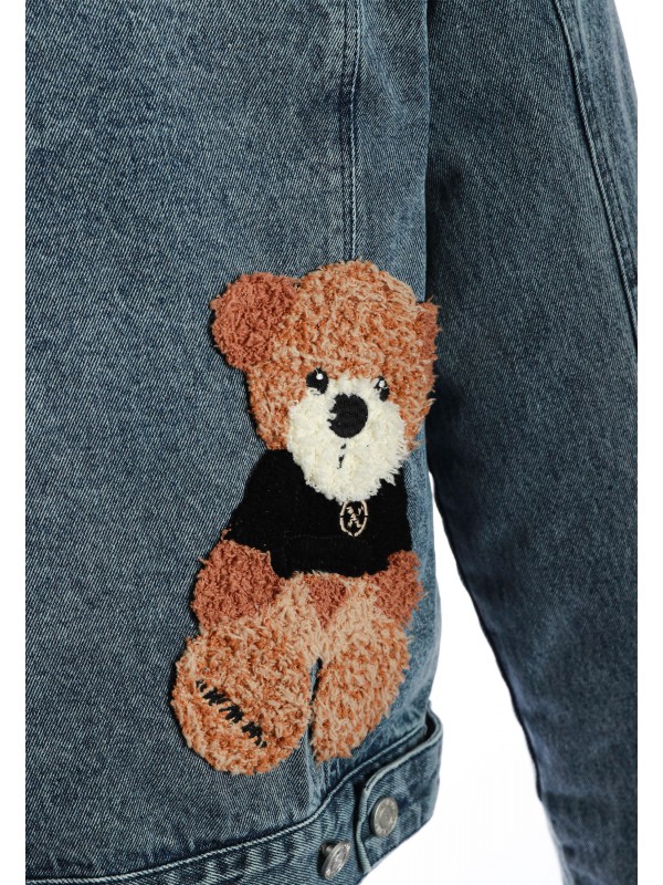 MIKE TEDDY DENIM JACKET