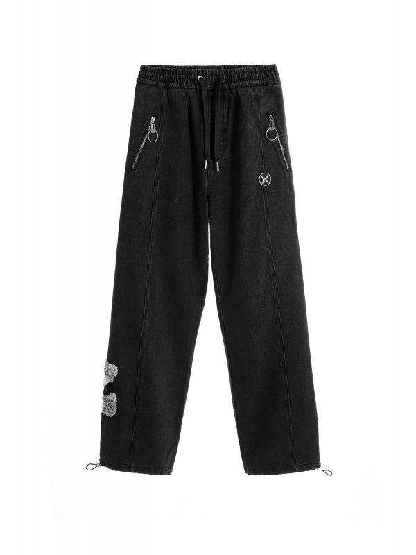 MIKE TEDDY DENIM PANTS