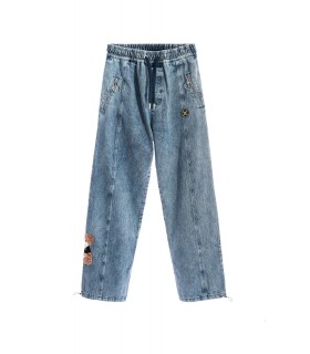 MIKE TEDDY DENIM PANTS
