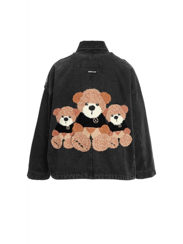 MIKE TEDDY DENIM JACKET