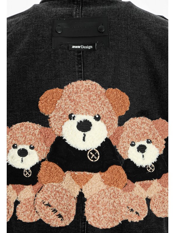 MIKE TEDDY DENIM JACKET