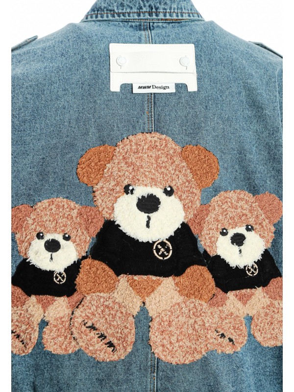 MIKE TEDDY DENIM JACKET