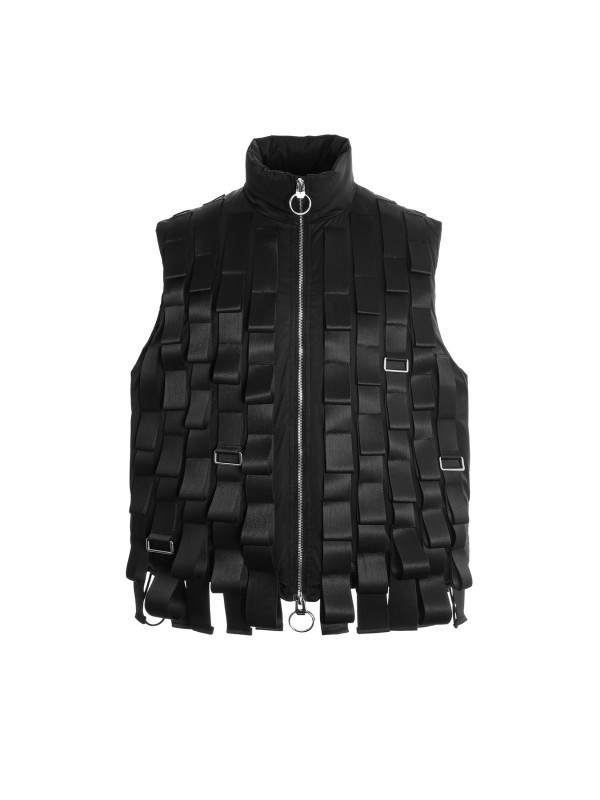 MWM INTERLACED DESIGN VEST