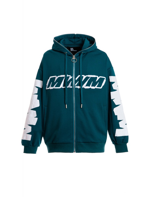 MWM LOGO HOODIE WITH ZIPPER