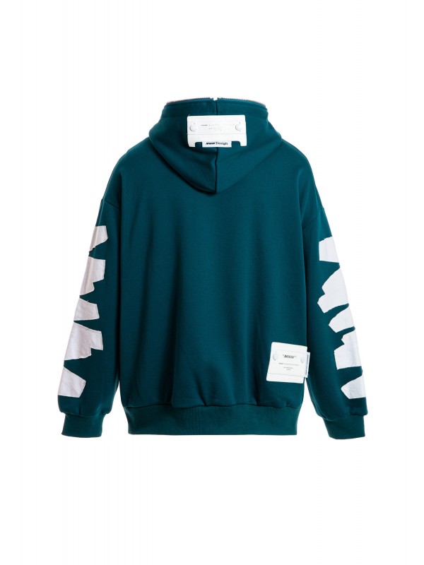 MWM LOGO HOODIE WITH ZIPPER