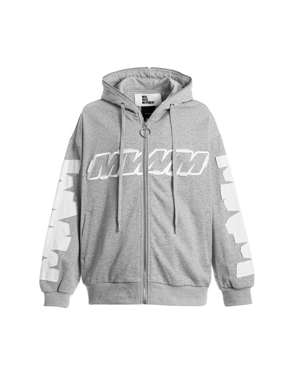 MWM LOGO HOODIE WITH ZIPPER