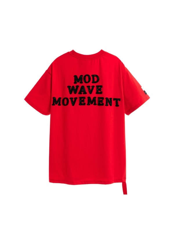 MWM STRASS LOGO T-SHIRT