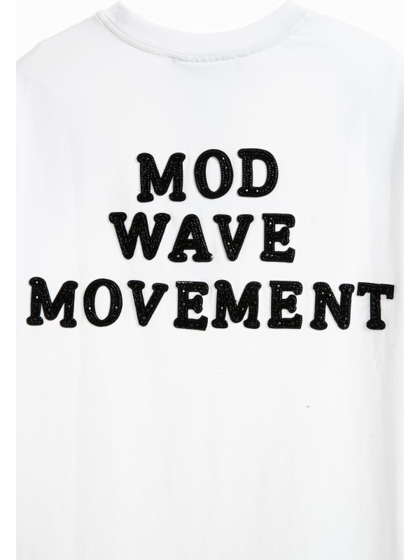 MWM STRASS LOGO T-SHIRT