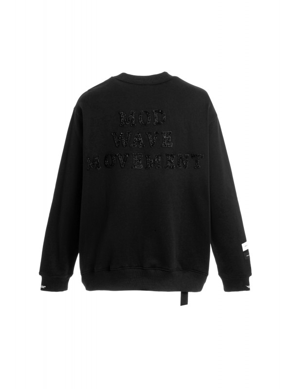 MWM STRASS LOGO SWEATSHIRT