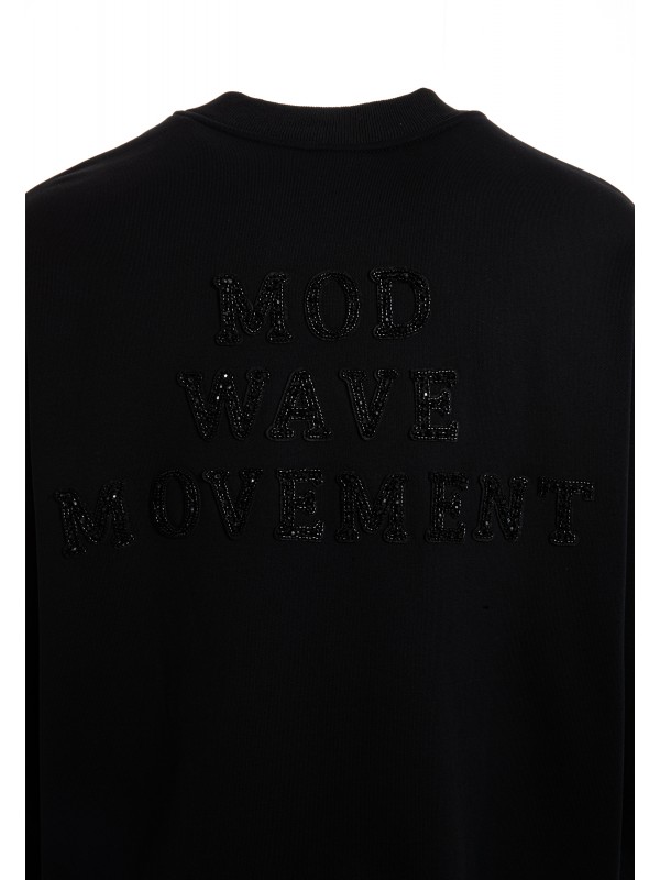 MWM STRASS LOGO SWEATSHIRT