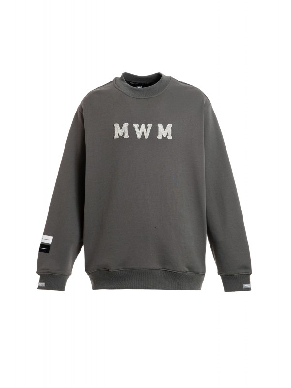 MWM STRASS LOGO SWEATSHIRT