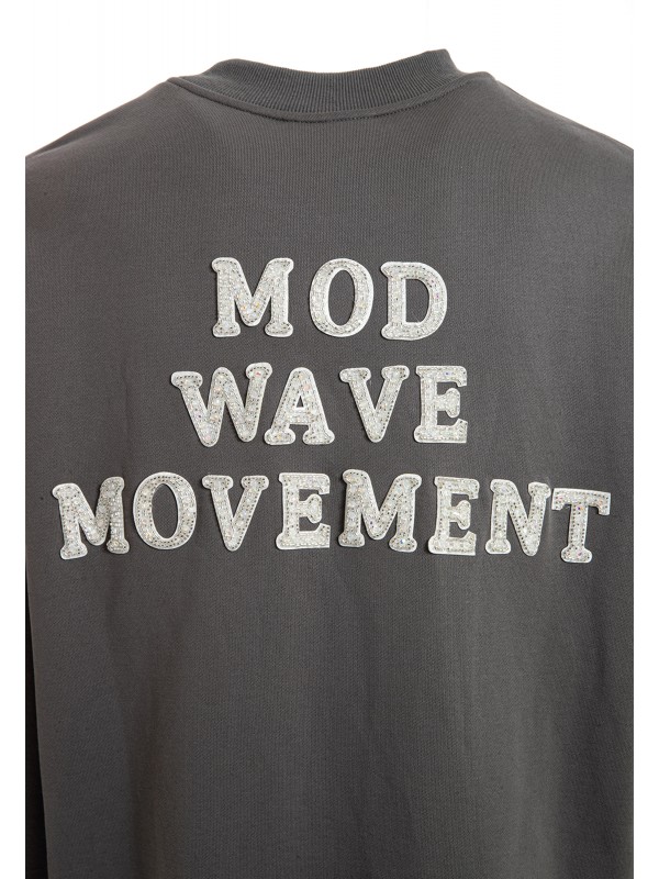 MWM STRASS LOGO SWEATSHIRT