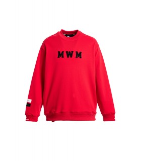 MWM STRASS LOGO SWEATSHIRT