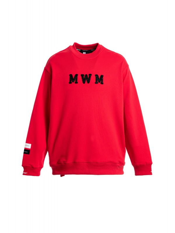 MWM STRASS LOGO SWEATSHIRT
