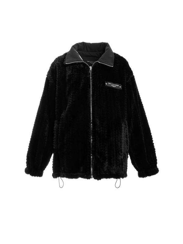 MWM MIKE TEDDY REVERSIBLE FAUX FUR JACKET
