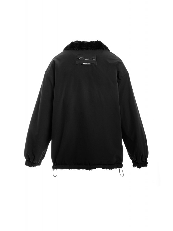 MWM MIKE TEDDY REVERSIBLE FAUX FUR JACKET